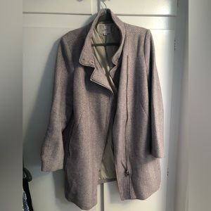 Lavender LOFT city coat